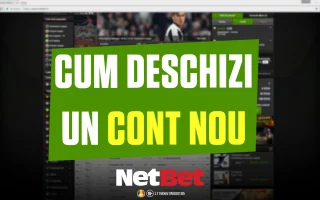 Cum deschizi un cont nou