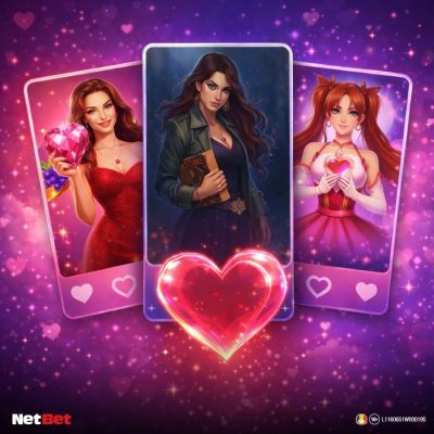 Sloturi de Valentine’s Day online la NetBet Cazino cu tematică romantică