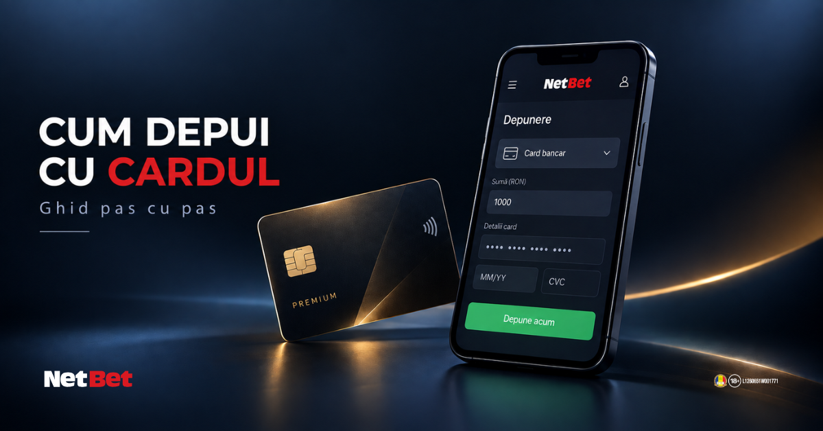 Cum depui cu cardul la NetBet Cum depui cu cardul la NetBet - ghid pas cu pas