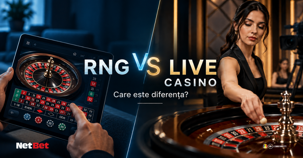 Jocuri de masă RNG vs Live Cazino Jocuri de masă RNG vs Live Cazino – comparație între jocul digital și masa cu dealer real